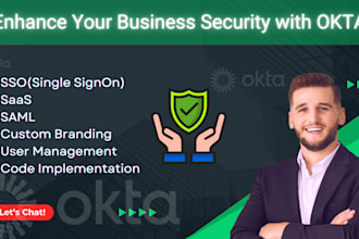 provide a complete okta setup for your cloud infrastructure