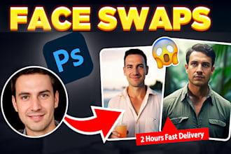 do any face swap or change face within 2 hours