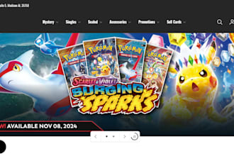 design trading card shopify store pokemon pokemon pokemon website trading card