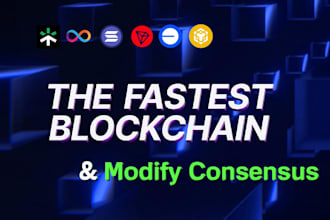 build fast blockchain for stable coin and customize pos, poa consensus