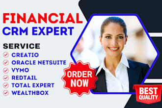do creatio hubspot vymo redtail total expert crm wealthbox oracle financial crm