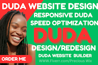 design duda website design, duda maintenance and duda SEO