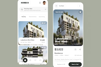 develop real estate app, real estate agency app, property listing app