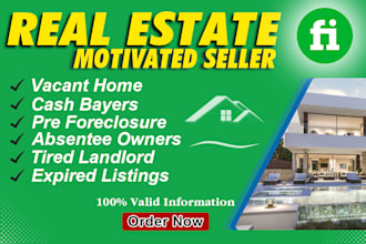 provide motivated seller real estate leads with skip tracing