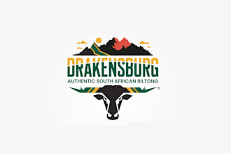 professional hipster bolting logo design