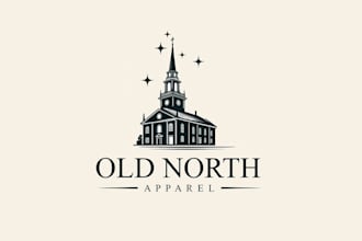 old fashiond patriotic clothing line classic logo