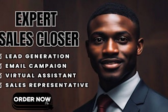 be your online sales closer sales representative telemarketing sales agent