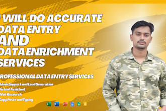 do accurate data entry and data enrichment services