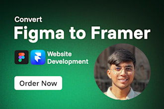 build figma website in framer, figma to framer