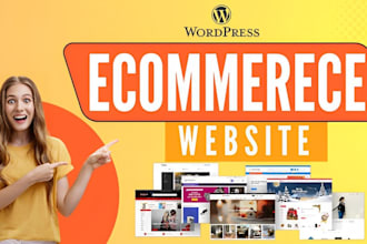 create your dynamic wordpress ecommerce website