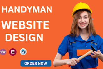 do handyman plumbing roofing junk removal hvac wordpress construction website