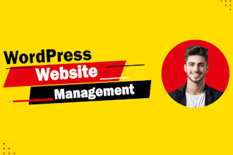 provide maintenance, assistance and support help for your wordpress website