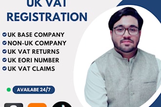 handle your UK vat registration like temu, ebay, amazon, tiktok
