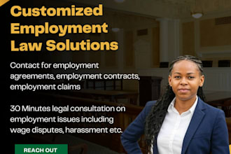 provide UK employment law advise, evaluating redundancy offer, file et1 claim