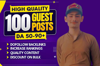 write and publish high da guest post , guest posting with SEO dofollow backlinks