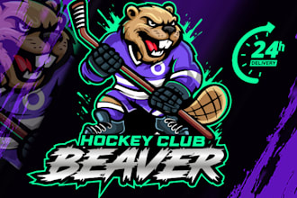 design a unique sports logo for team, events, or graphic