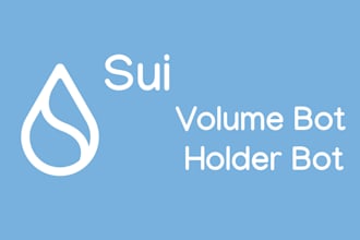 make a sui, aptos volume bot and dapp like pumpfun