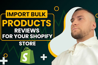 import bulk products reviews in your shopify store