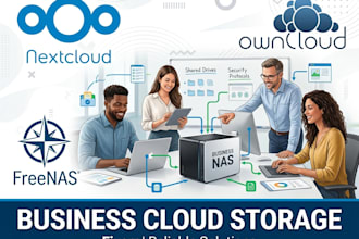 set up your private cloud storage with nextcloud or owncloud