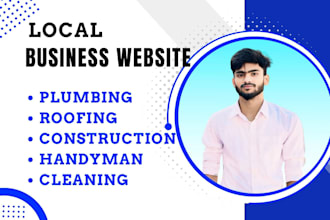 design any plumbing, roofing, cleaning and handyman website