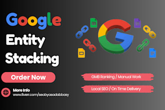 create google authority stacking entity and rys stacking for gmb ranking