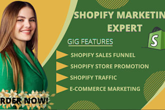 do shopify ecommerce marketing and klaviyo sales funnel, boost 100x sales