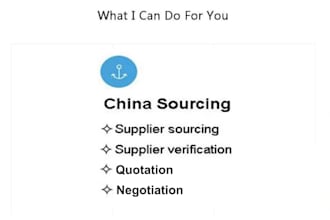 be your assistant in china for sourcing supplier from shandong province