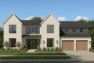 do 3d sketchup model, exterior design, architectural rendering, 3d rendering