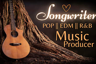 be your pop rnb edm male singer songwriter and producer