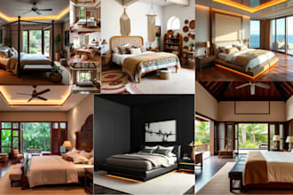 create architectural and interior 3d design with ai