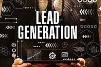 do b2b lead generation and collect business leads for any industry