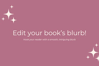 help you revise the blurb for your book
