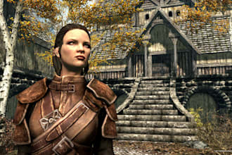 create game modding, gmod model, skyrim player model, port and modeling