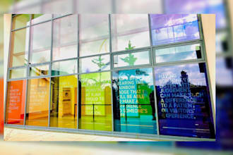 window graphics, shopfront, decal storefront, or