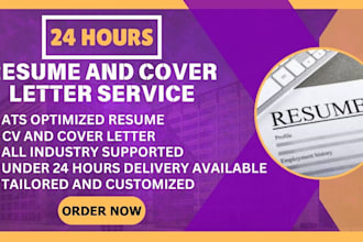 write executive ats resume for sales, logistics, finance and medical jobs