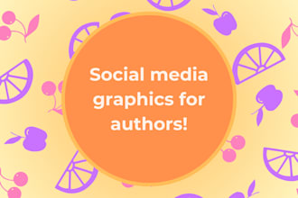 create custom social media graphics for your book or brand