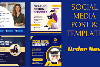 design social media and instagram post google  ads  flyer design banners