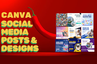design social media posts templates and flyers in canva