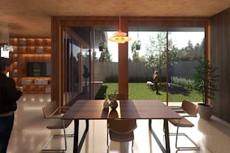 create mid century interior design