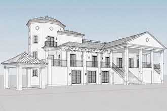 do accurate 3d models and renders in 3dsmax, sketchup and 2d cad drawings