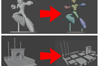edit, optimize or repair your model for 3d printing in 24h