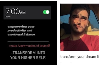 be your personal life coach, transforming you through life,s ups and downs