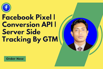 setup facebook pixel, conversion API, server side tracking by GTM efficiently