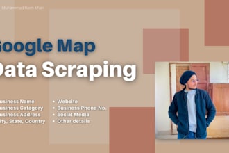 scrape google map data for lead generation