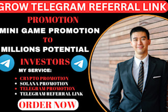 telegram referral link promotion, solana pump fun cto to attract 50m investors