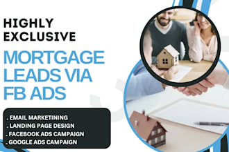 generate exclusive mortgage leads mortgage broker leads via facebook