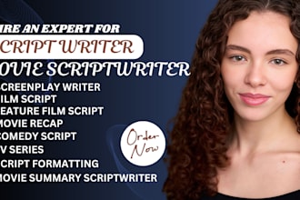 be your screenplay writer movie summary scriptwriter film script feature film