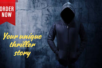 ghostwrite or rewrite your unique mystery crime thriller