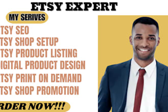 design etsy digital product etsy SEO etsy shop setup etsy listing etsy promotion