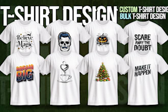 design custom trendy t shirt and bulk t shirts